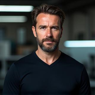 Retrato profesional de Marco Aurelio, Fundador e Ingeniero Jefe de Tucán Reptile.