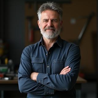 Retrato profesional de Diego Valencia, Técnico Especialista en Suspensión de Tucán Reptile.